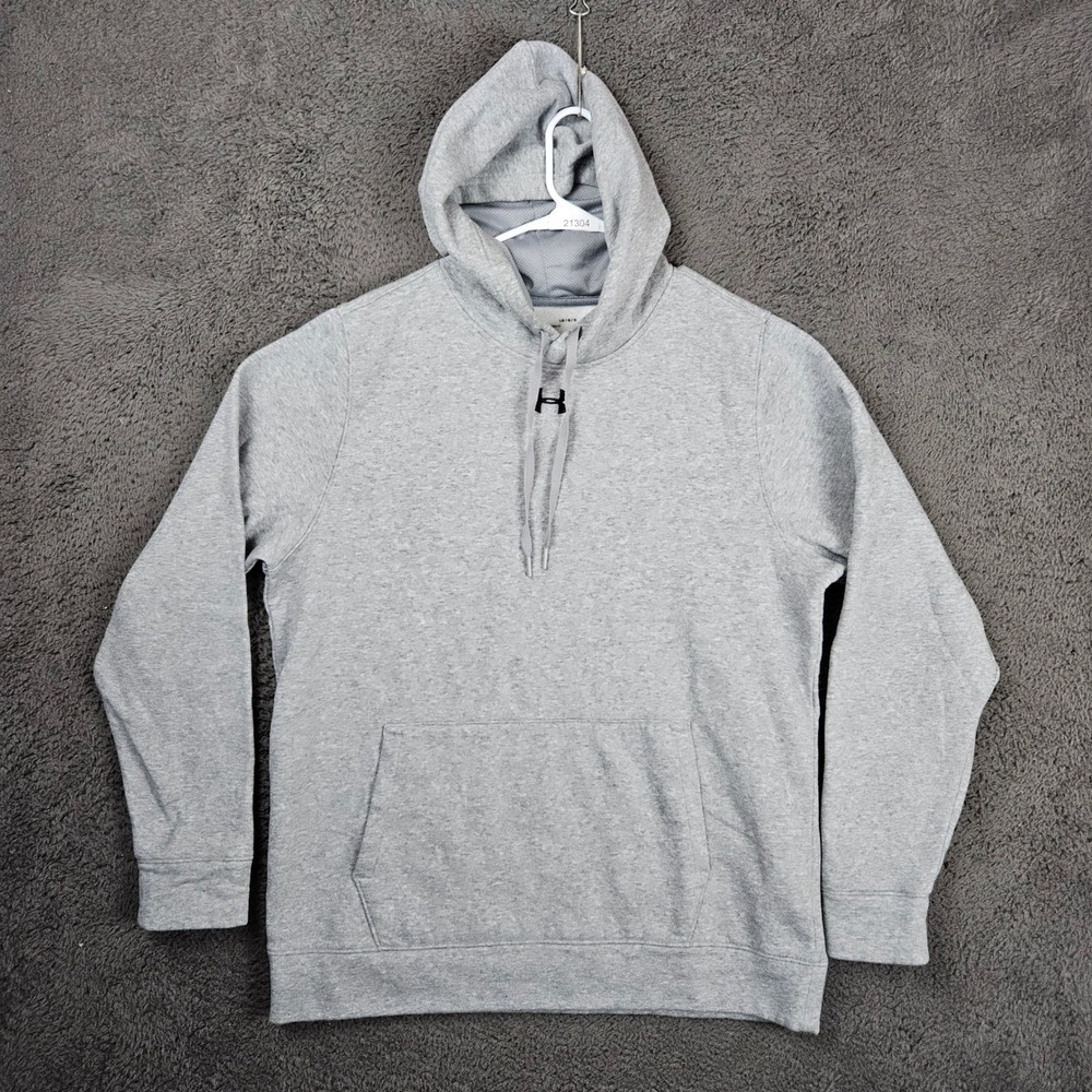 Under Armour Mens‎ Hustle Fleece Loose Fit Hoodie 1300123 Size Large